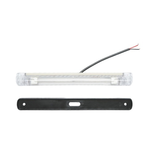 Lampa pozitie cabina camion LED 24V alba 6 LED-uri 240x26x25mm Breckner Germany - Img 2