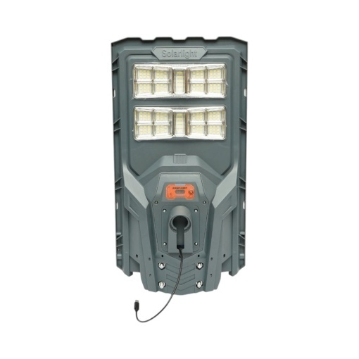 Lampa solara LED iluminat stradal 400W cu camera supraveghere duala 6MP Wi-Fi, panou solar 30W, baterie LiFePO4 20000mAh, PTZ 360, night vision, detectie PIR Ai, aplicatie V380 Pro - Img 3