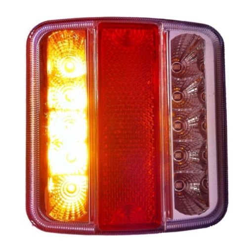 Lampa spate 4 functii 98x105mm 14LED cu mufa 5-pin EC - Img 4
