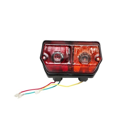 Lampa stop, semnalizare si pozitie spate dreapta U-650 (dispersor galben cu rosu) - Img 2