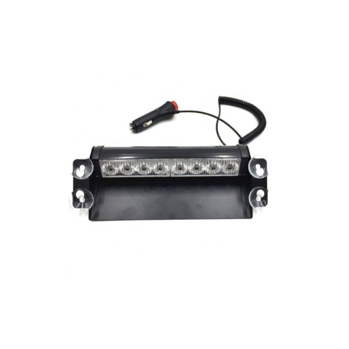 Lampa stroboscopica Galben 12v 8W pentru parbriz cu ventuze - Img 2