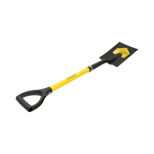 Lopata otel dreapta 175x285x1020mm, coada din fibra de sticla cu maner D Crownman - Img 6