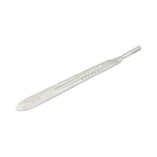 Maner bisturiu din inox nr 4 pentru lame nr 18-24 - Img 3