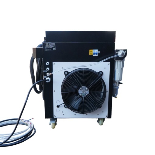 Masina de curatat rugina cu fibra laser 1500W, 220V, latime curatare 0-300mm, racire cu apa, Touch Screen profesional Breckner Germany - Img 6