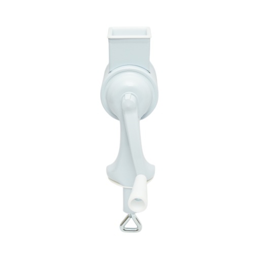 Masina de macinat nuci manuala, tambur inox, corp metalic alb Berner BG-5 - Img 6