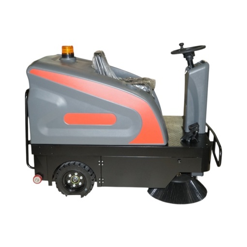 Masina de maturat stradala cu aspirare 48V/80Ah, 2.2kW, latime maturare 1380mm, cos colectare 120L, productivitate 8000 mp/h - Img 4