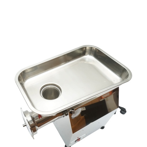 Masina de tocat carne electrica inox 2000W, 220V, capacitate 250 kg/h, adaptor carnati, 1 sita si 1 cutit incluse 410x240x450mm - Img 10