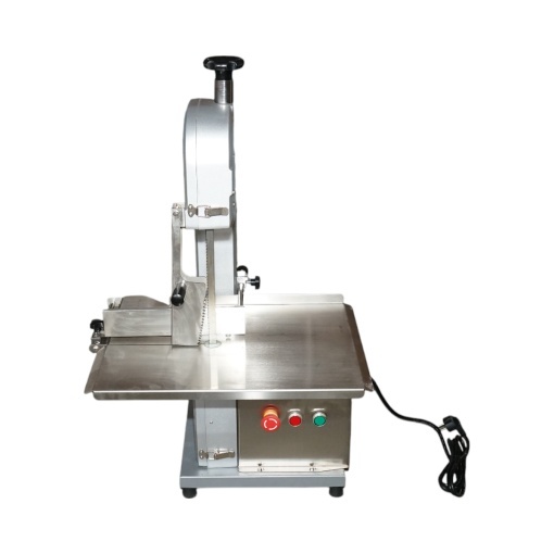 Masina electrica de taiat carne si oase 1500W, 220V, viteza taiere 15.4 m/s, lama fierastrau 1650mm - Img 2