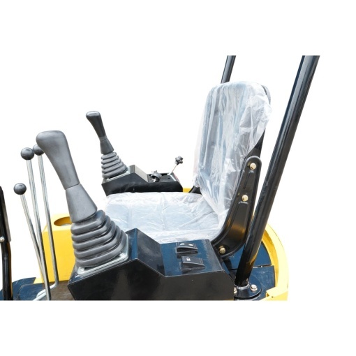 Mini excavator 1.2T pe senile cu semicabina, motor diesel 10CP, 499cc, adancime sapare 1750mm, 3 cupe incluse 270/390/560mm - Img 10