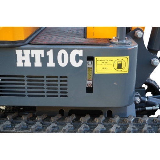 Mini excavator 1T pe senile cu semicabina, motor diesel 9.5CP, adancime sapare 1745mm, 3 cupe incluse 170/360/780mm THOR - Img 14