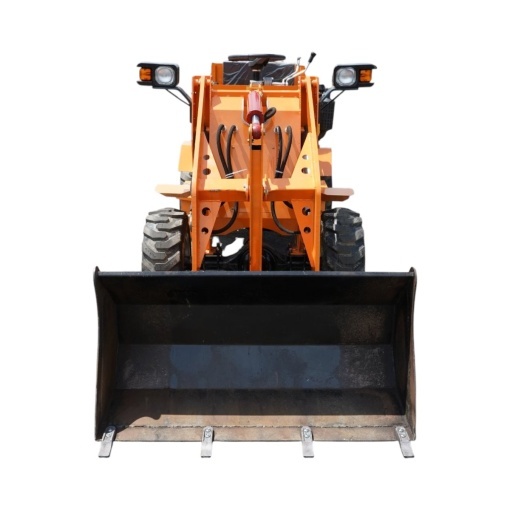 Mini incarcator frontal articulat 4x4, motor diesel 32CP, capacitate ridicare 500kg, latime cupa 1000mm Breckner Germany - Img 3