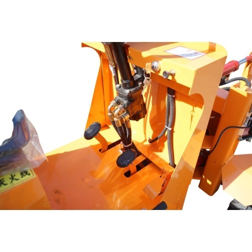 Mini incarcator frontal articulat 800kg 4x4, motor diesel 25CP, capacitate ridicare 400kg, latime cupa 1000mm THOR - Img 10
