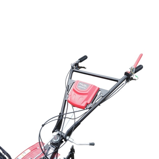 Motocultor 7.5CP cu freza 100cm, plug, rarita, motor benzina 4 timpi 212cc OHV, viteze 2+1, transmisie pinioane, roti 4.00-8 Breckner Germany - Img 10