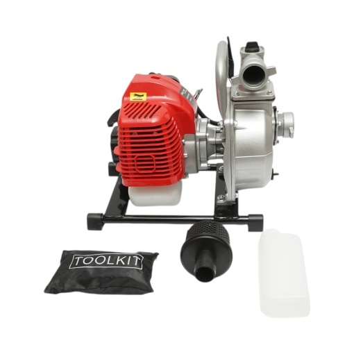 Motopompa pe benzina 2.2CP, 2T 52cc, 1.5 toli, debit 15m3/h, autoamorsare, adancime absorbtie 15m, inaltime refulare 22m Breckner Germany - Img 2