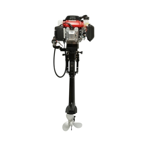 Motor barca pe benzina 1.5kW(2CP), 4 timpi, 53cc, turatie 6500rpm, racire cu aer, CDI, pornire manuala, elice 3 pale, capacitate rezervor 1.2L THOR - Img 2