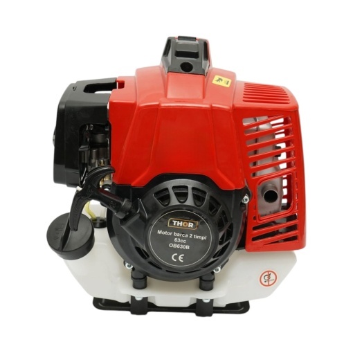 Motor barca pe benzina 1.65kW(2.2CP), 2 timpi, 63cc, turatie 6500rpm, racire cu aer, pornire manuala, elice 3 pale, capacitate rezervor 1.4L THOR - Img 9
