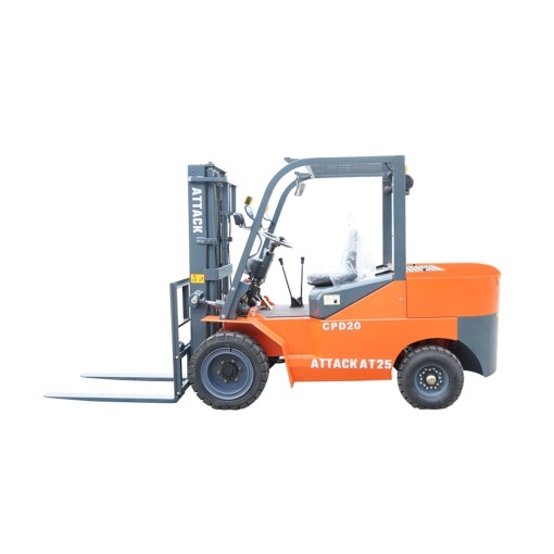 Motostivuitor 2 Tone duplex, lame 1.22m inaltime de ridicare 3m diesel Konig Traktoren - Img 2
