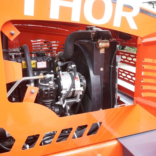 Motostivuitor 3.5T 4x4 OFF ROAD, motor diesel 52CP (38kW), inaltime ridicare 3m, roti 23.5/70-16 THOR - Img 9