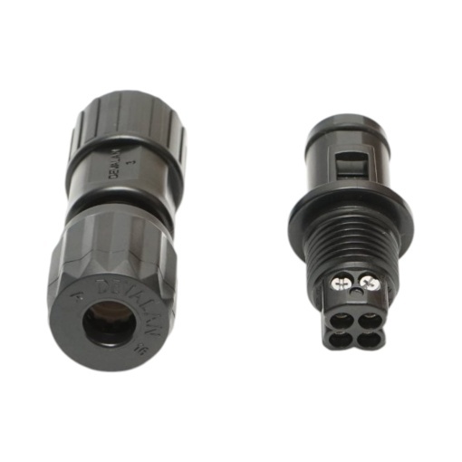 Mufa conector 4P invertor Growatt MOD/MID 5kW, 10kW, 20kW, 30kW - Img 2