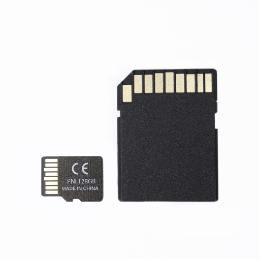 Pachet 2 bucati Card de memorie MicroSD PNI 128GB Clasa 10, 80 Mb/s, V30 cu adaptoare SD incluse - Img 2