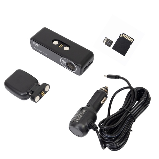 Pachet Camera auto DVR PNI Voyager S2600, WiFi, 4K Ultra HD, GPS si card de memorie microSD 128GB inclus - Img 3
