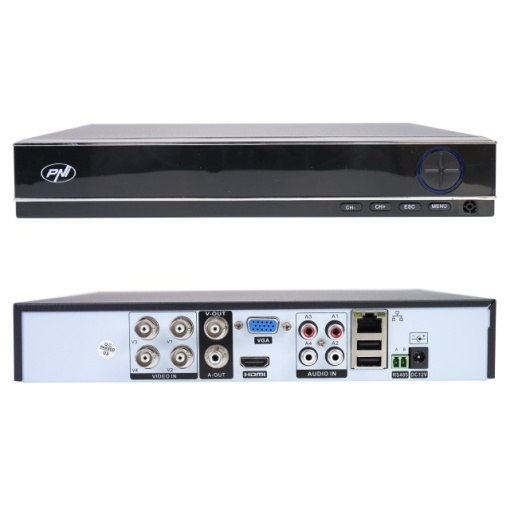 Pachet Kit supraveghere video AHD PNI House PTZ1300 Full HD - NVR si 4 camere exterior 2MP full HD 1080P cu HDD 1Tb inclus - Img 3