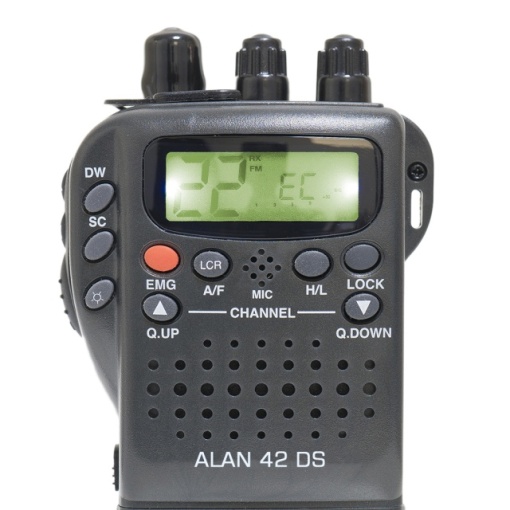 Pachet statie radio CB portabila Midland Alan 42 DS, cu Squelch Automat Digital, 12V + Antena CB PNI ML100, lungime 100 cm, 26-30MHz, magnet 125mm inclus - Img 3