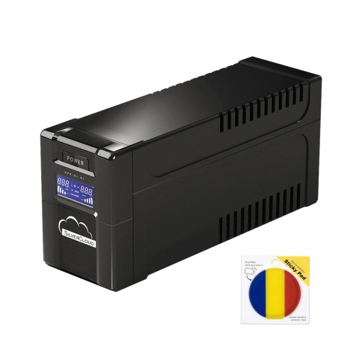 Pachet UPS SilverCloud SafePC 650AVR putere 360W si Sticky Pad Drapel inclus - Img 13