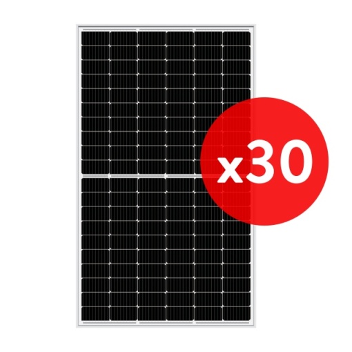 Palet complet 30 bucati Panou solar fotovoltaic PNI Green House 370W monocristalin, 120 celule, 11A - Img 2