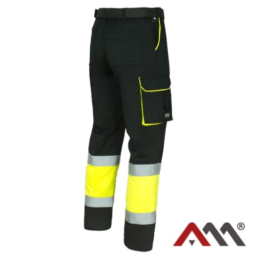 Pantaloni de lucru VisTeam Negru - Img 3