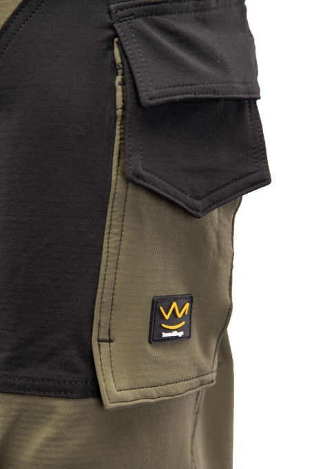 Pantaloni Seven Kings Trail – talie khaki/negru - Img 7