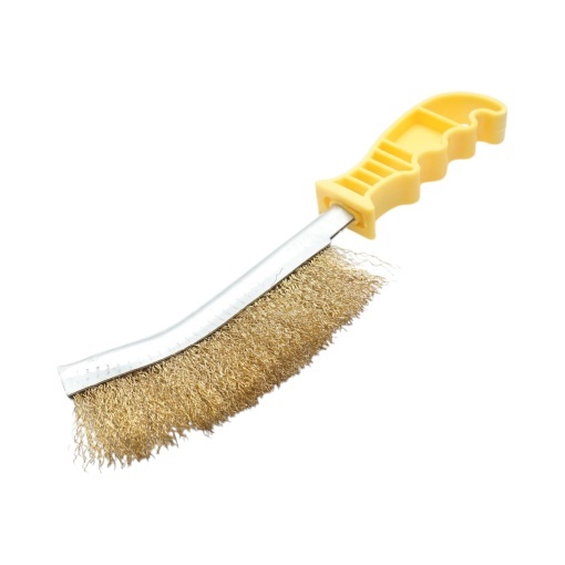 Perie sarma semiluna cu maner plastic 255mm Breckner Germany - Img 3