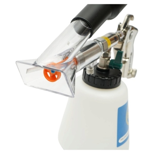 Pistol pneumatic curatare tapiterie interior Tornador profesional cu adaptor vacuum 1L Breckner Germany - Img 6