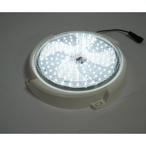 Plafoniera solara LED 200W, 6500K cu panou solar 12W, baterie LiFePO4 5400mAh, senzor miscare si telecomanda IP65 Breckner Germany - Img 8