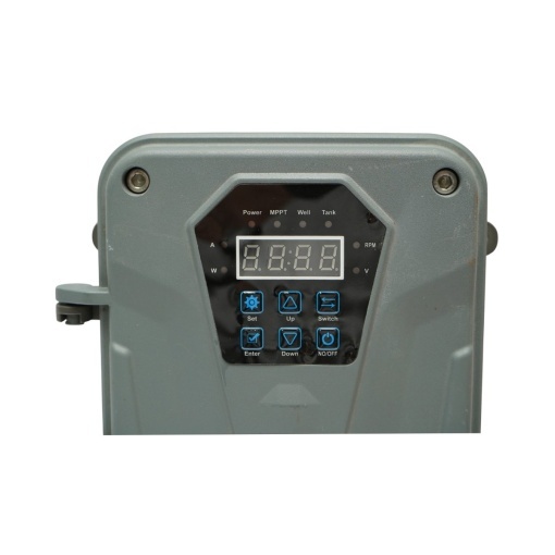 Pompa apa submersibila solara inox 1100W, 110V, D76mm, debit 6 m3/h, brushless, controler MPPT, inaltime refulare 84m 3SYD6-84-110-1100 Breckner Germany - Img 11