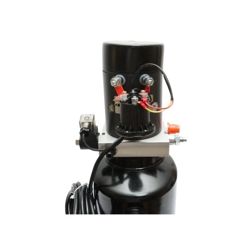 Pompa basculare 24V, 2,2kW 150 bar, cu rezervor metalic 10L si telecomanda - Img 4