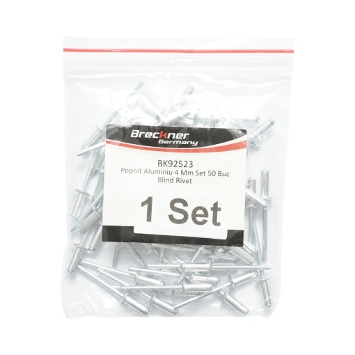 Popnit din aluminiu 4x9.5mm 50 buc/set Breckner Germany