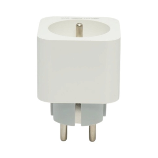 Priza inteligenta smart Wi-Fi alba Tip E 220V, 50/60Hz, 16A, 3680W, monitorizare consum, Bluetooth, aplicatie Tuya Smart Life - Img 5