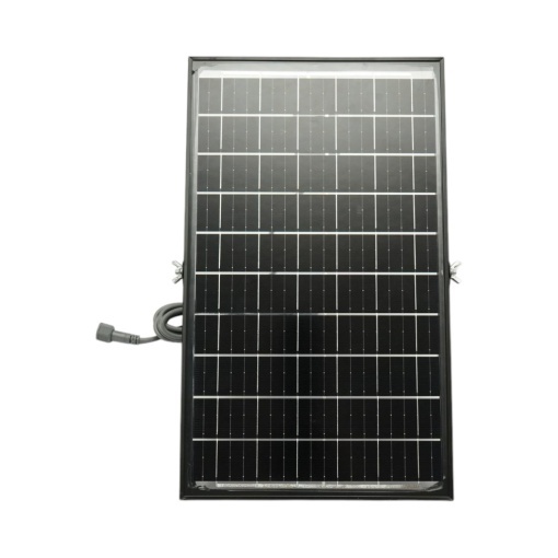 Proiector LED 300W, 6500K cu panou solar bifacial 30W, baterie LiFePO4 15000mAh si telecomanda IP66 Breckner Germany - Img 7