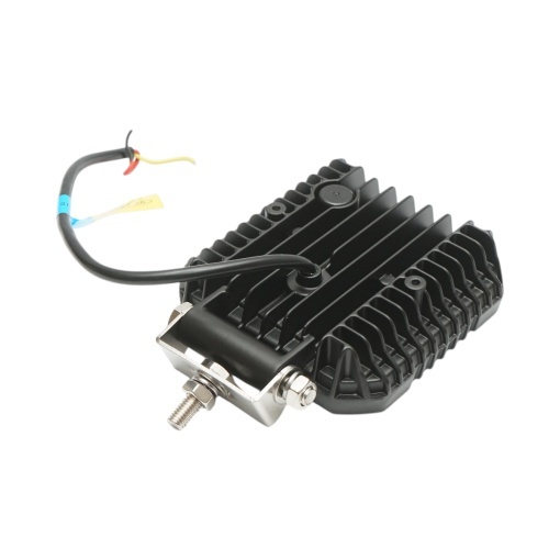 Proiector patrat LED cu DRL 9-80V, 17W alb-galben, carcasa aluminiu 107x107x33mm IP67 Breckner Germany - Img 3