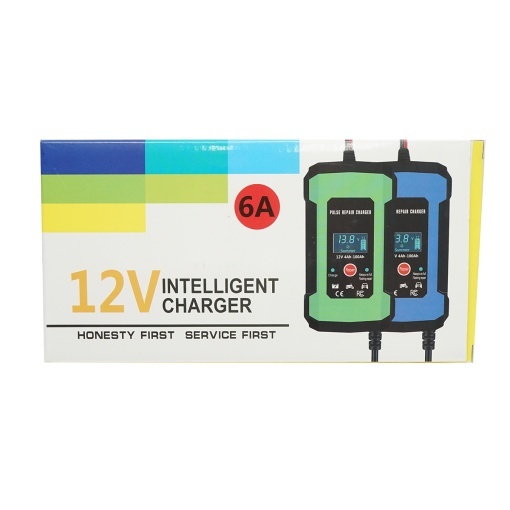 Redresor incarcator digital baterie 12V/6A cu functie de reparare 4-100Ah - Img 5