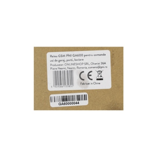 Releu GSM 4G PNI GA600 pentru comanda usi de garaj, porti, bariere, iesire 3A 240V, compatibil cu cartele GSM Orange - Img 8