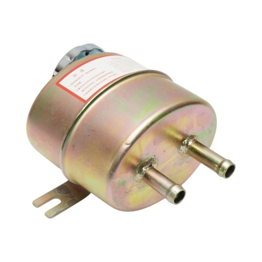 Rezervor ulei servodirectie metalic cu element filtrant, filtru sita incorporat, racord fi 16 - Img 5
