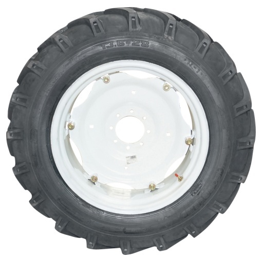 Roata completa 13.6/28 12PR R-1 crampon spate tractor UTB U-445 - Img 4