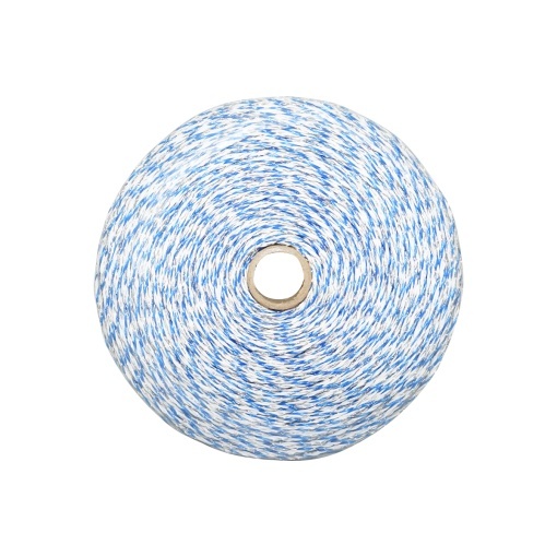 Rola fir albastru-alb fi 2mm 6x0.2mm SS 3.8 Ohm/m, 1000m gard electric - Img 4