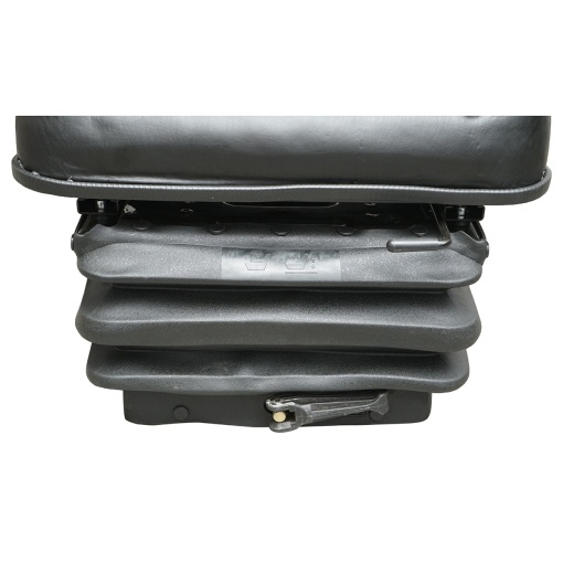 Scaun universal reglabil pe inaltime si greutate 50-130Kg, cotiere si spatar rabatabil 40-80° pentru tractor, utilaje agricole, industriale, stivuitor - Img 5