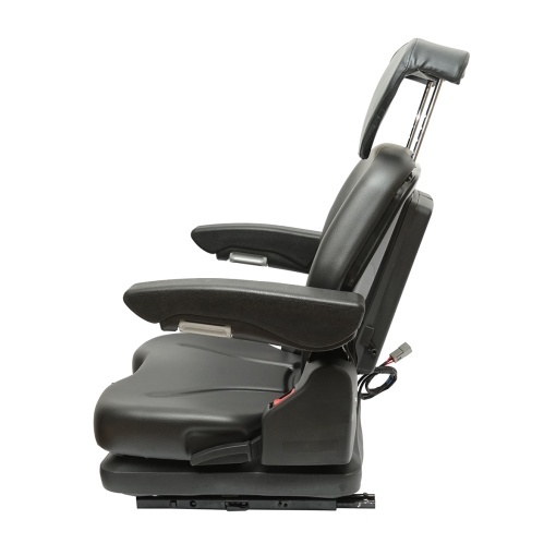 Scaun universal reglabil pentru tractor cu centura de siguranta si cotiere 610x390mm - Img 3