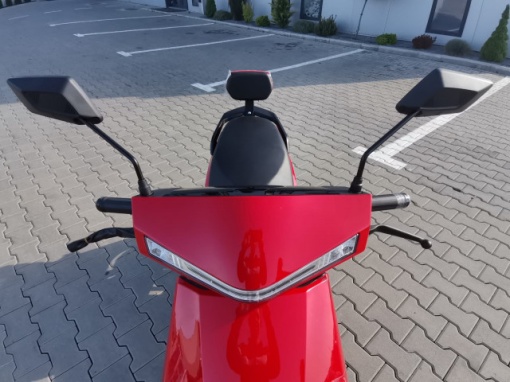 Scuter electric RDB STAR, 2000W, fara permis, 25 km/h ROSU, CIV inclus - Img 6