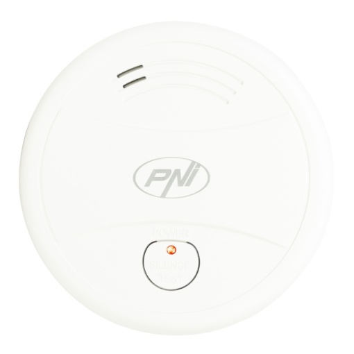 Senzor de fum PNI A024 cu Wi-Fi, control din aplicatia Tuya Smart, alimentare baterie 9V, 85dB, alarma sonora si vizuala, alarma silentioasa - Img 7