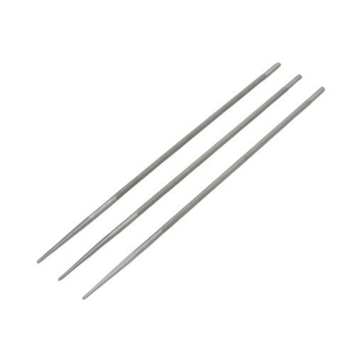 Set 3 pile rotunde ascutit lant drujba 5x200mm 13/64 inch - Img 2